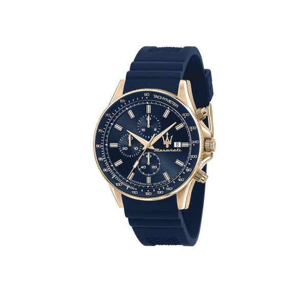 Maserati Sfida Blue Gents Quartz Chronograph Watch