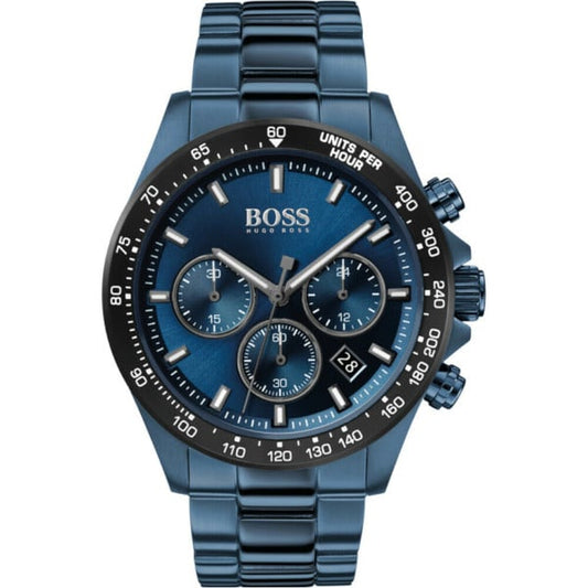 Hugo Boss Hero Sport Lux Blue Dial Blue Steel Strap Watch