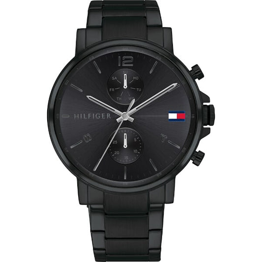 Tommy Hilfiger Daniel Black Chronograph Watch
