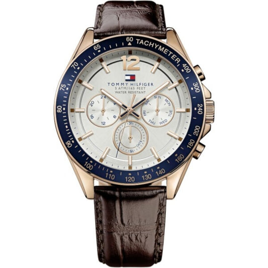 Tommy Hilfiger Luke Brown Leather Watch