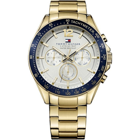 Tommy Hilfiger Luke Sophisticated Sport Gold-Tone Stainless Steel Watch