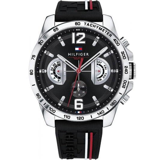 Tommy Hilfiger Men's Black Sports Watch