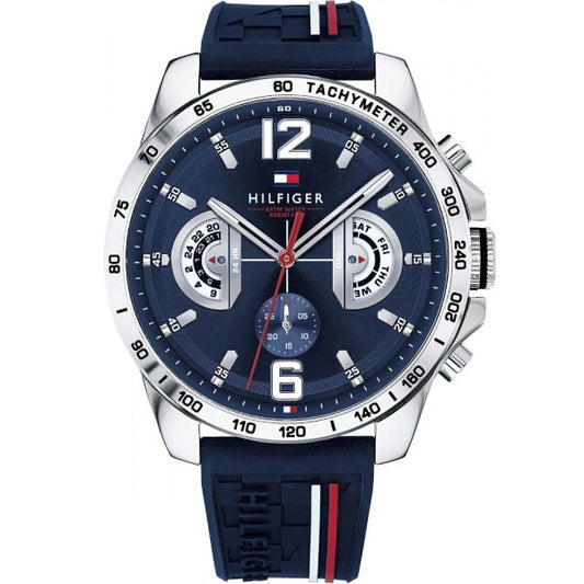 Tommy Hilfiger Sport Decker Silicone Strap Watch