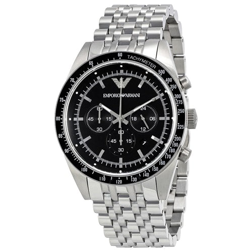 Emperio Armani Sportivo Black Dial Quartz Watch
