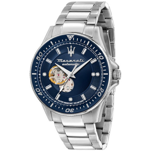 Maserati Sfida Diamond Open Heart Dial Automatic Watch