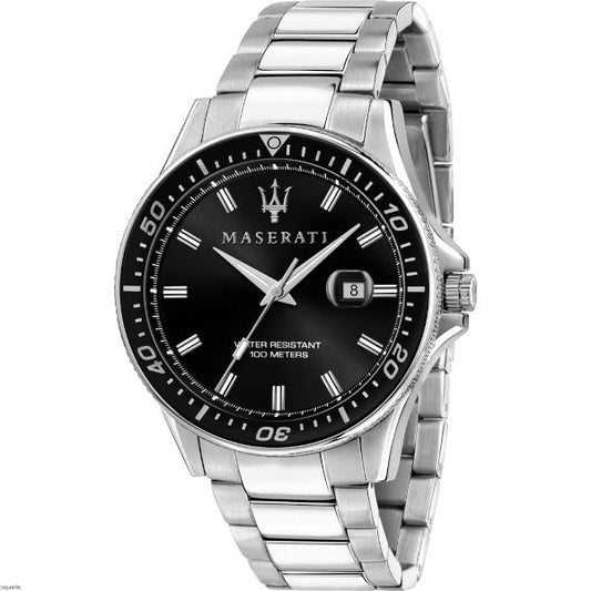 Maserati Sfida Silver Stainless-Steel Quartz Watch