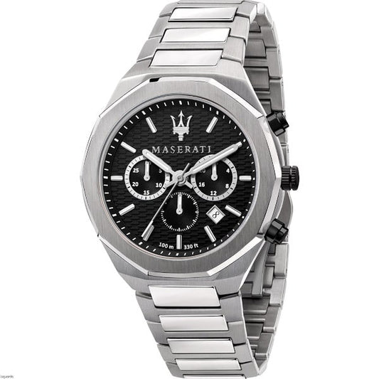Maserati Chrono Stile Black Dial Watch