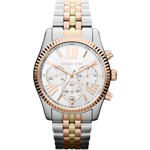 Michael Kors Oversized Lexington Two-Tone Watch